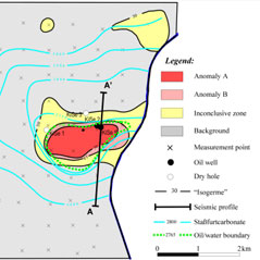 Fig 2: Oil indication map