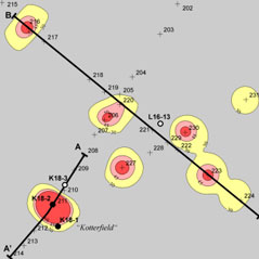 Fig 1: Oil indication map